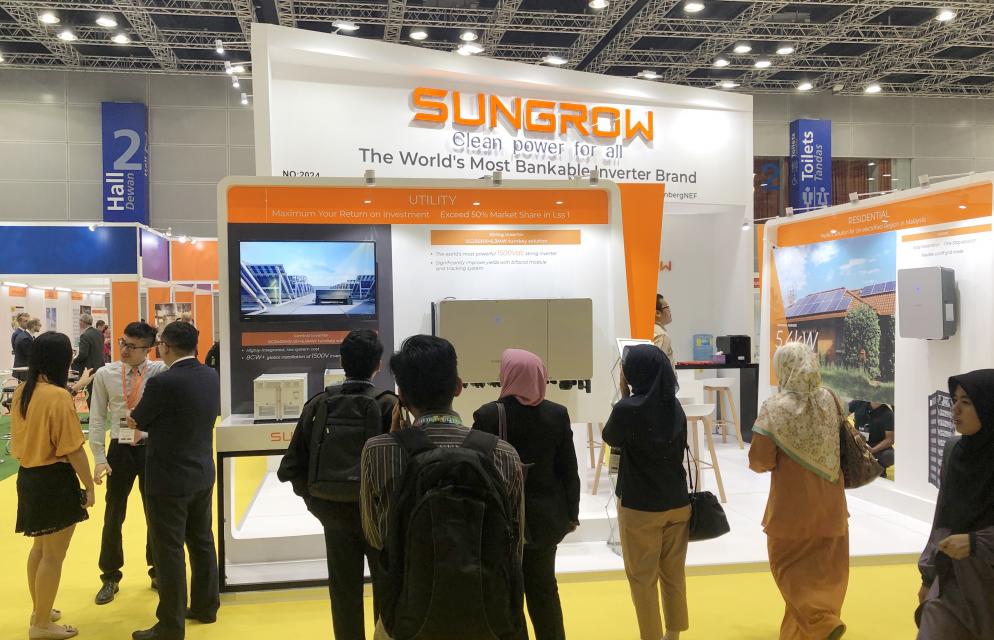 SUNGROW TAKE THE LEAD IN MALAYSIAN SOLAR MARKET WITH LATEST PRODUCT LINEUP AT IGEM | SUNGROW