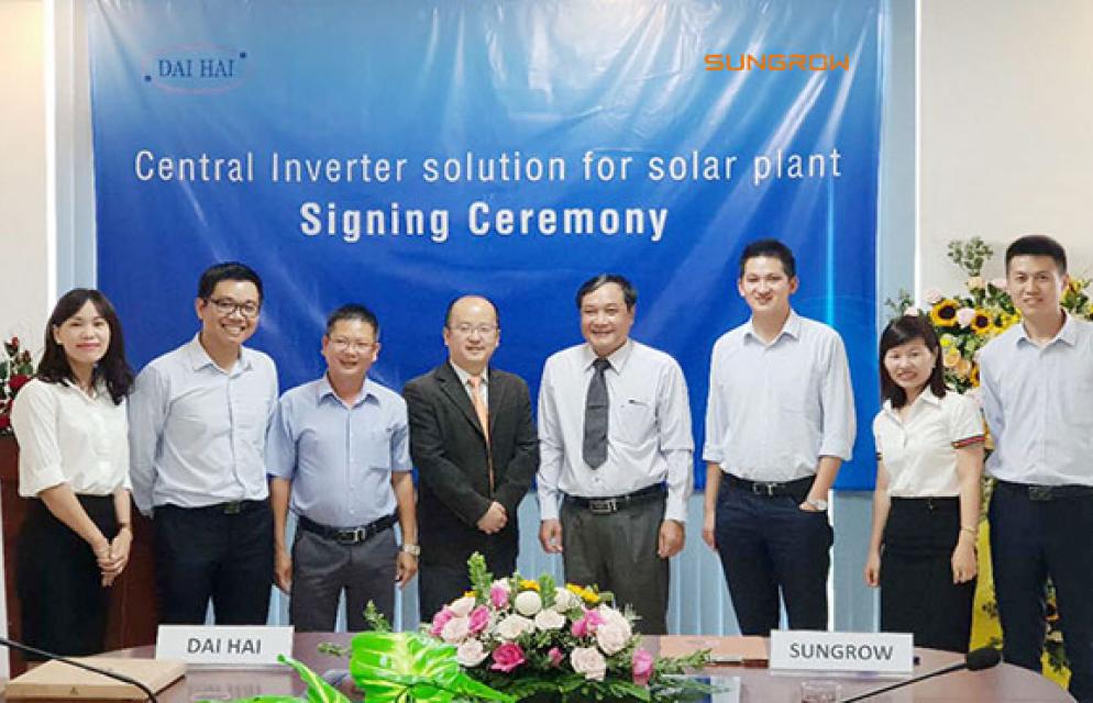 SUNGROW TO SUPPLY INVERTERS TO 100 MWP VIETNAM SOLAR PROJECT | SUNGROW