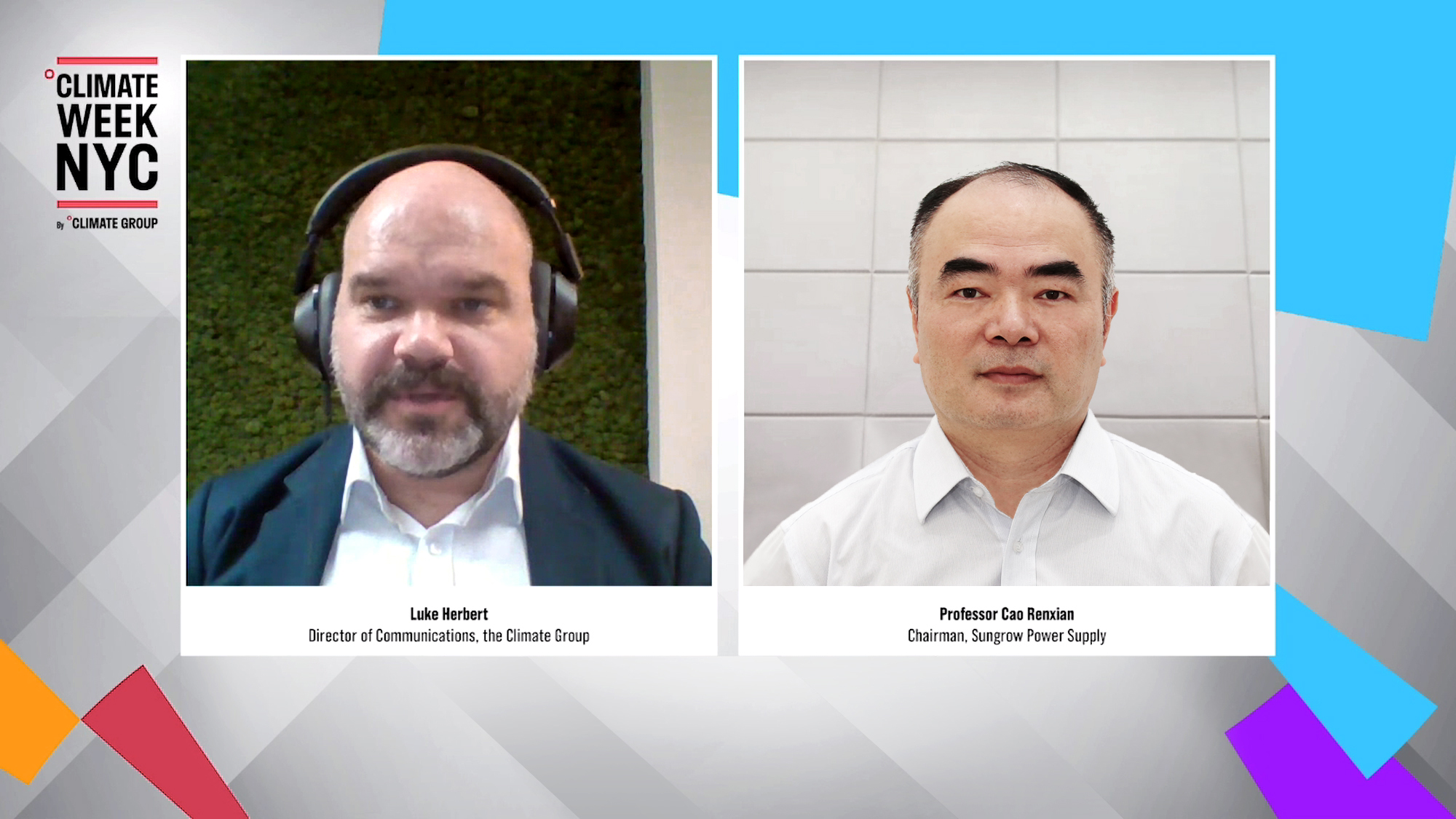 Sungrow
Chairman Urges World to Unite on Climate Change
--
Solar leader declares “red alert” | SUNGROW