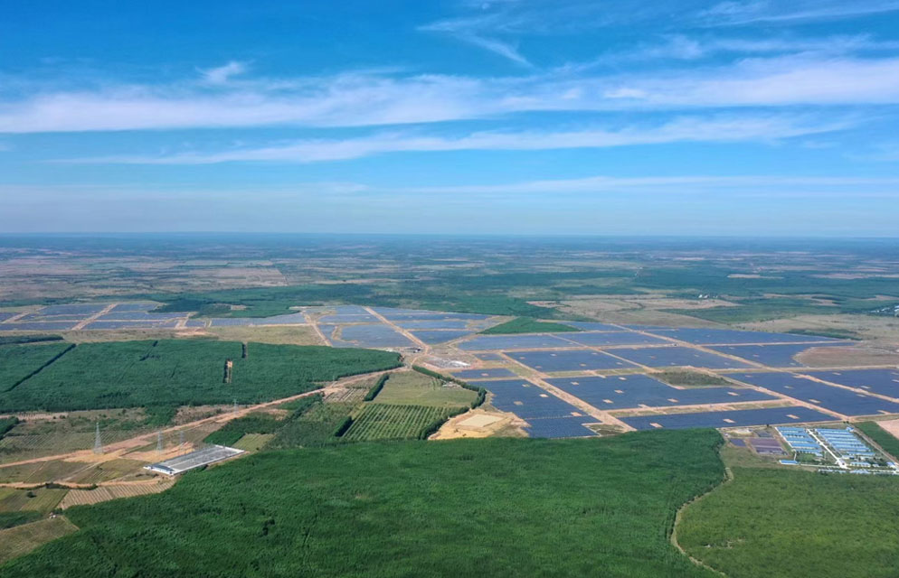 A 350 MW PV Plant with Sungrow Inverter Solution Comes Online in Vietnam | SUNGROW