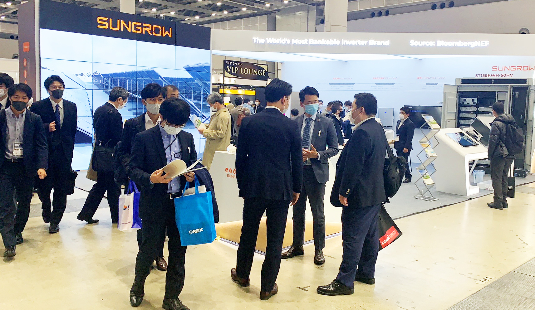 Sungrow Bags 500 MW Strategic Agreements during PV Japan Expo | SUNGROW