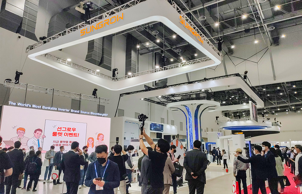 Sungrow Makes a Hit at South Korean Green Energy Expo | SUNGROW