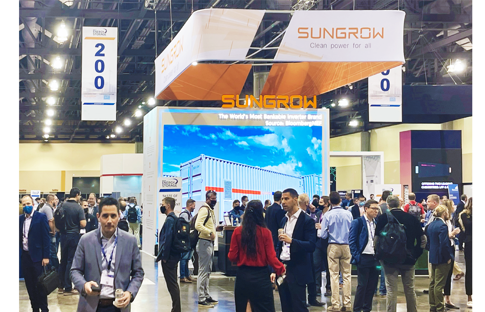 Sungrow Displays the Liquid Cooled Energy Storage Systems at ESA 2021 | SUNGROW
