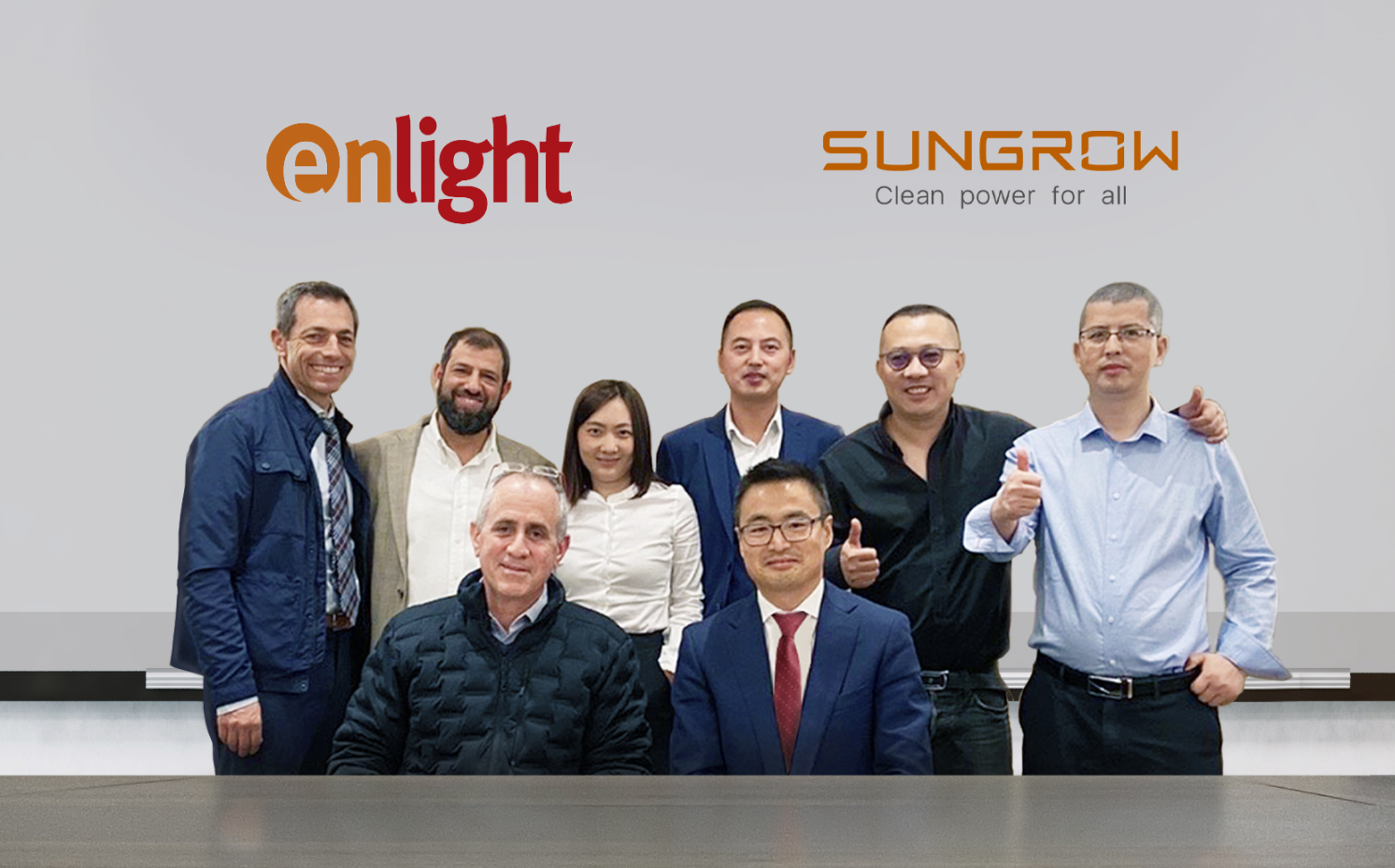 Enlight and Sungrow have signed an agreement to supply 430 MWh energy storage system in Israel in one of the largest storage projects to be installed | SUNGROW