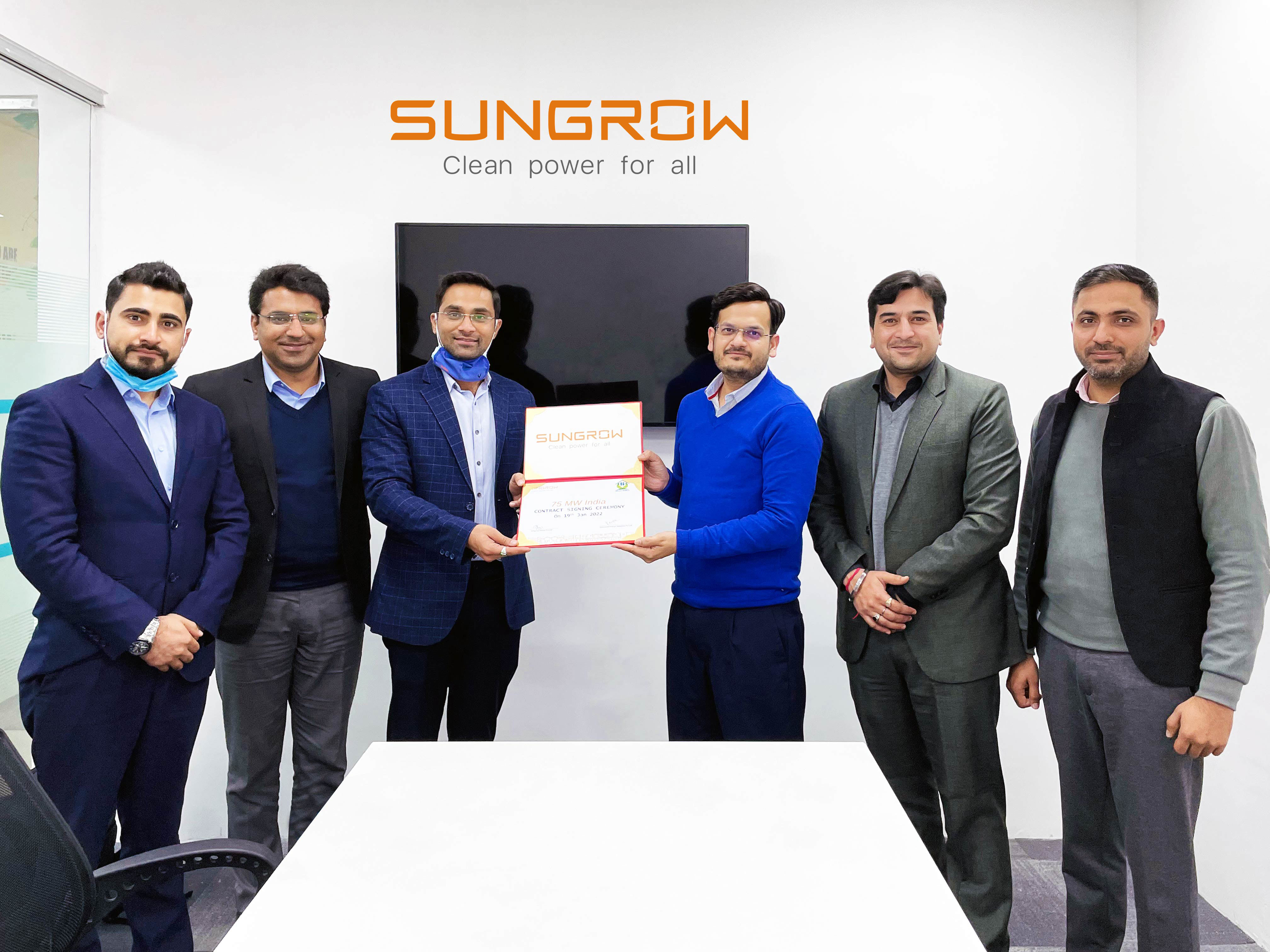 Sungrow Supplies the 75 MW Solar Power Project Partnered by SJVN and Solarworld Energy Solutions in Uttar Pradesh | SUNGROW