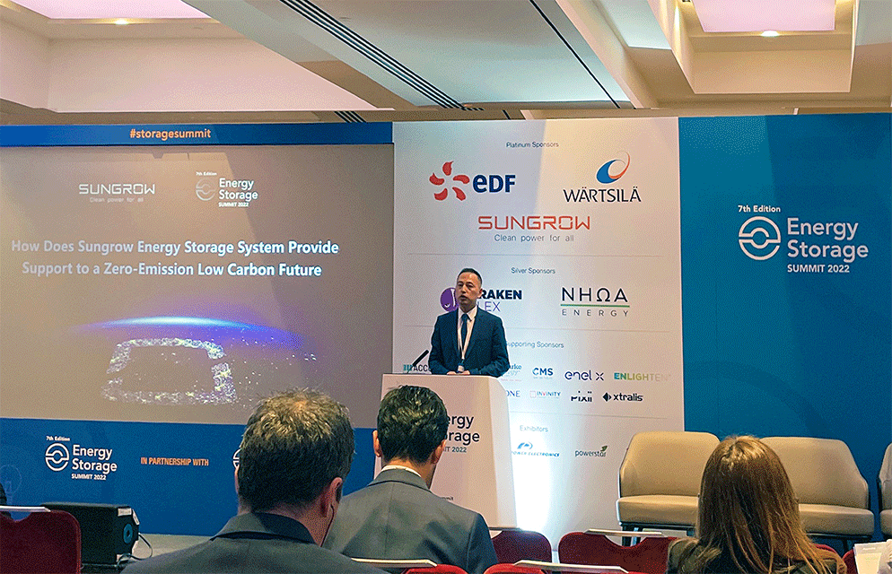 Energy Storage Summit 2022: Sungrow Supports Carbon Neutrality with Advanced ESS Innovations | SUNGROW