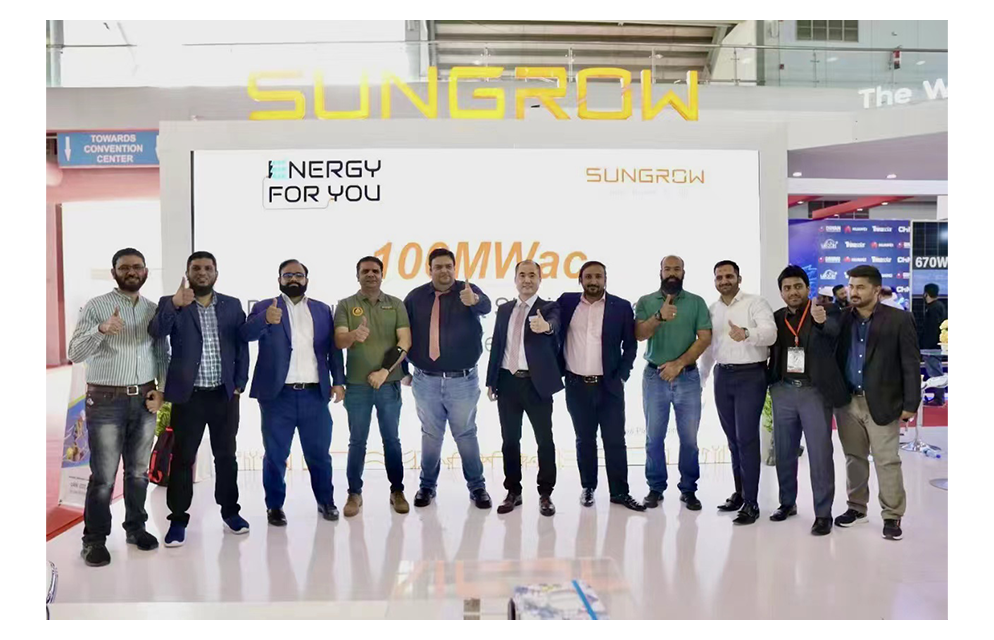 Sungrow Bags 100 MW Sales Contract and New Product Launch During SOLAR Pakistan 2022 | SUNGROW