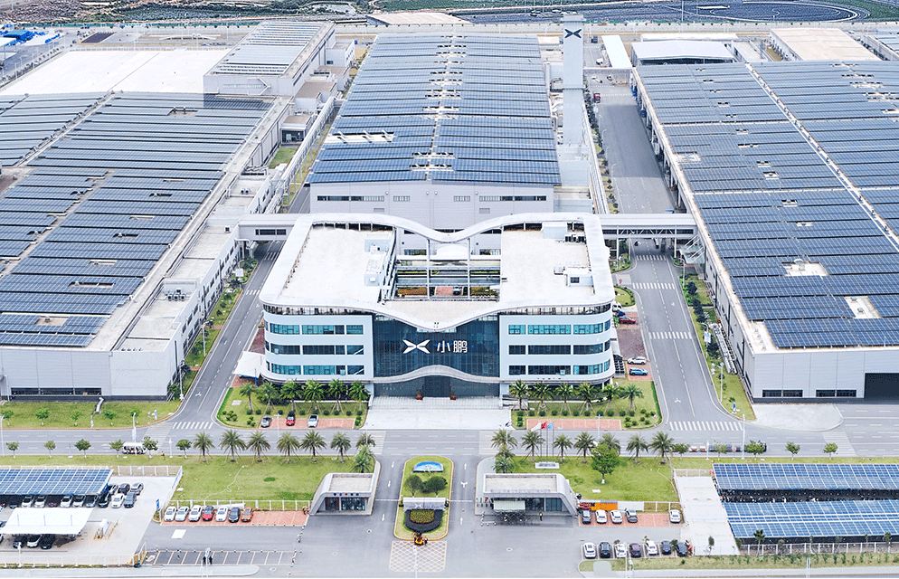 XPENG Goes Green with Sungrow PV Inverters Installed in Its Manufacturing Base | SUNGROW