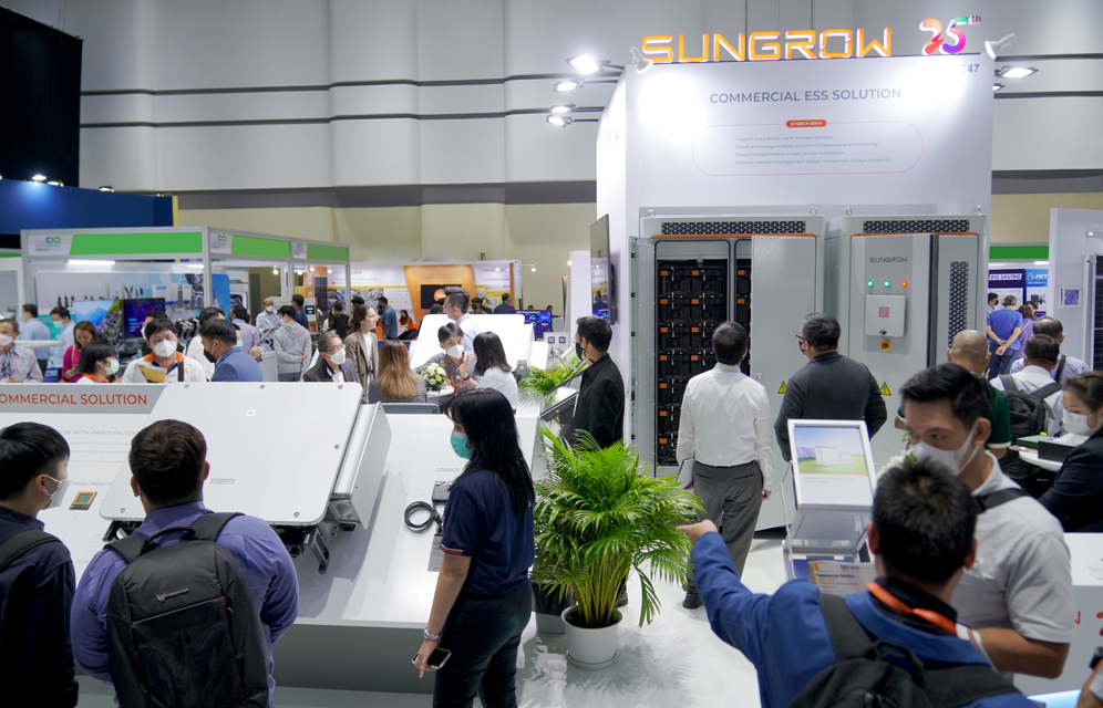 Sungrow Unveils its One-Up Solar plus Storage
Solutions during ASEAN Sustainable Energy Week 2022 | SUNGROW