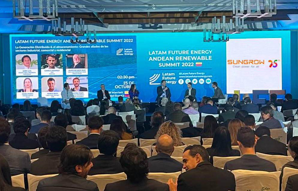 Latam Future Energy Andean Renewable Summit 2022: Sungrow Explores Key Innovations to Help Accelerate the Colombian Market | SUNGROW