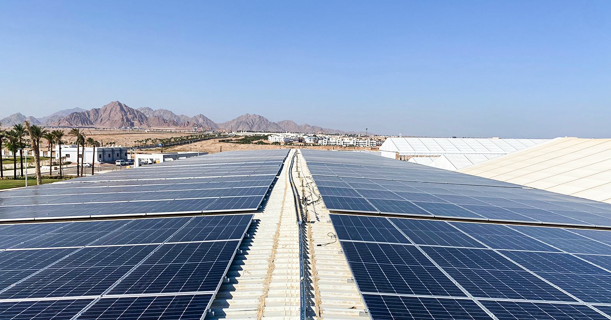 Sungrow Delivered the Rooftop Solar Project
at International Convention Center Sharm El-Sheikh to Power Conference of the
Parties (COP27) | SUNGROW