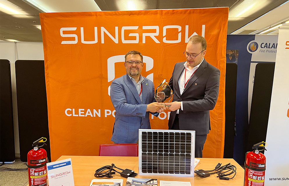 Rapid Shutdown within 20 Seconds?Sungrow Wins Security Award!