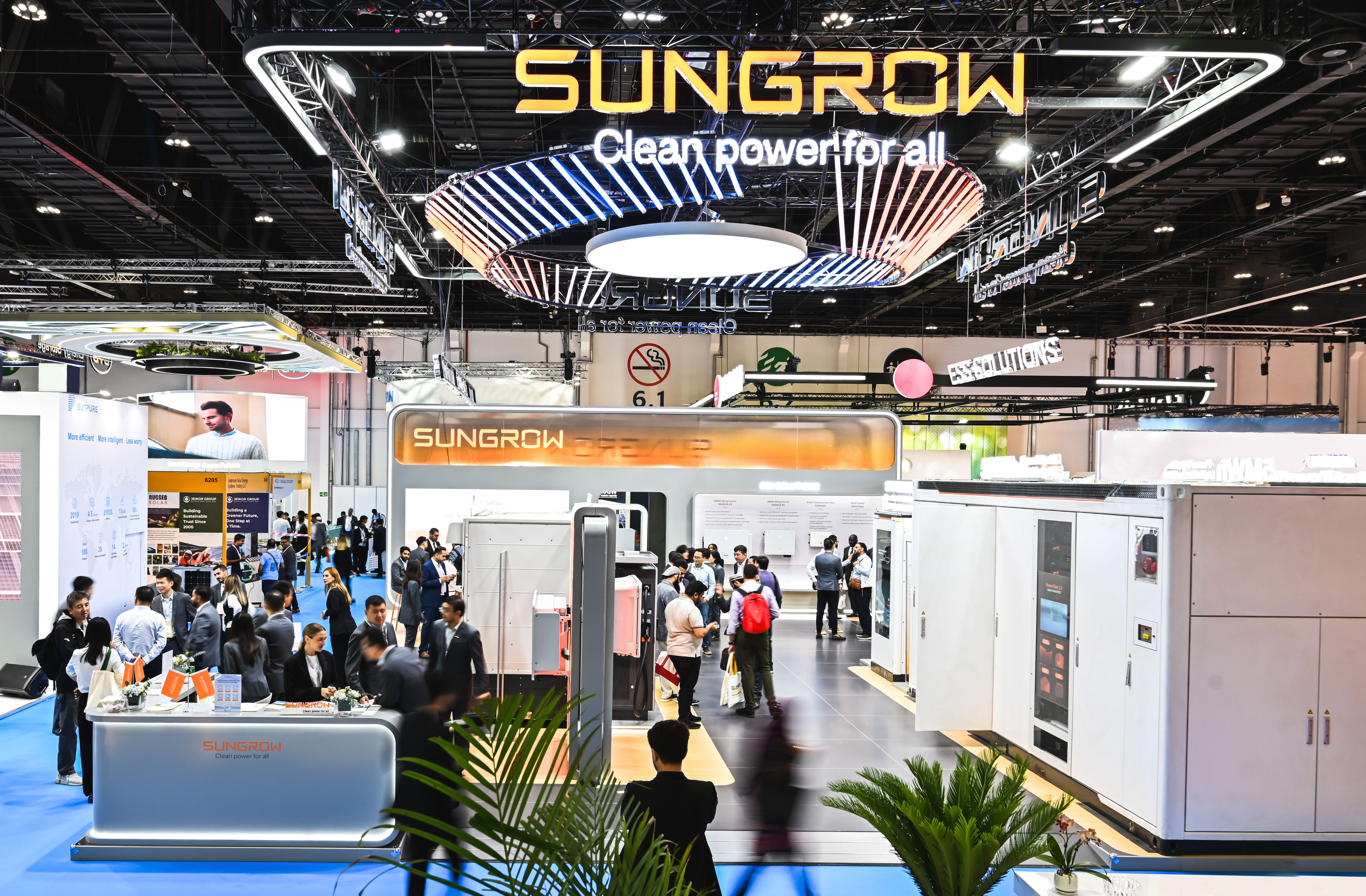 WFES 2024: Sungrow Showcases its Advanced All-Scenario Renewable Energy Solutions in Abu Dhabi | SUNGROW