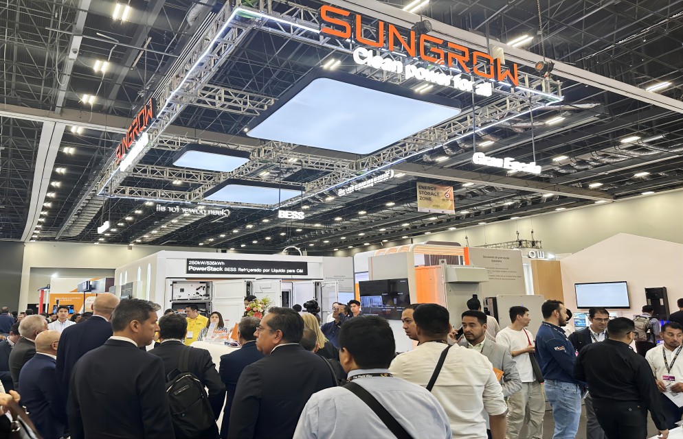 SUNGROW Presents Eminent Solar Energy Solutions in a Live Action Booth at Solar+ Storage, the Biggest Booster Expo for Mexico’s Energy Future.
