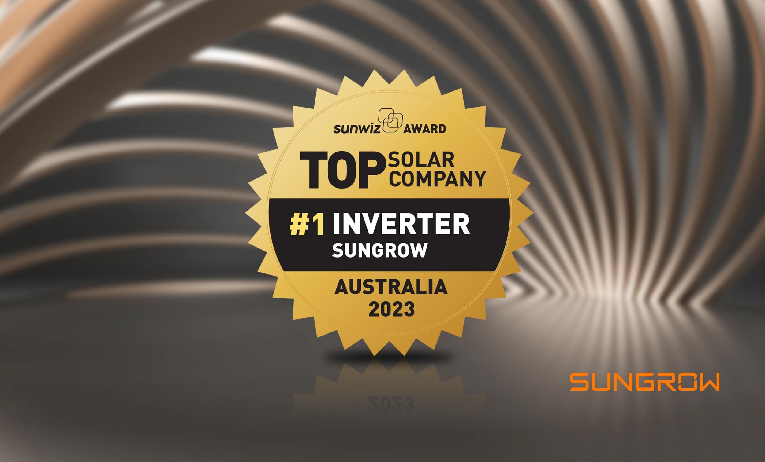 Sunwiz Honours Sungrow as the Top Solar Inverter Brand in Australia for 2023 | SUNGROW