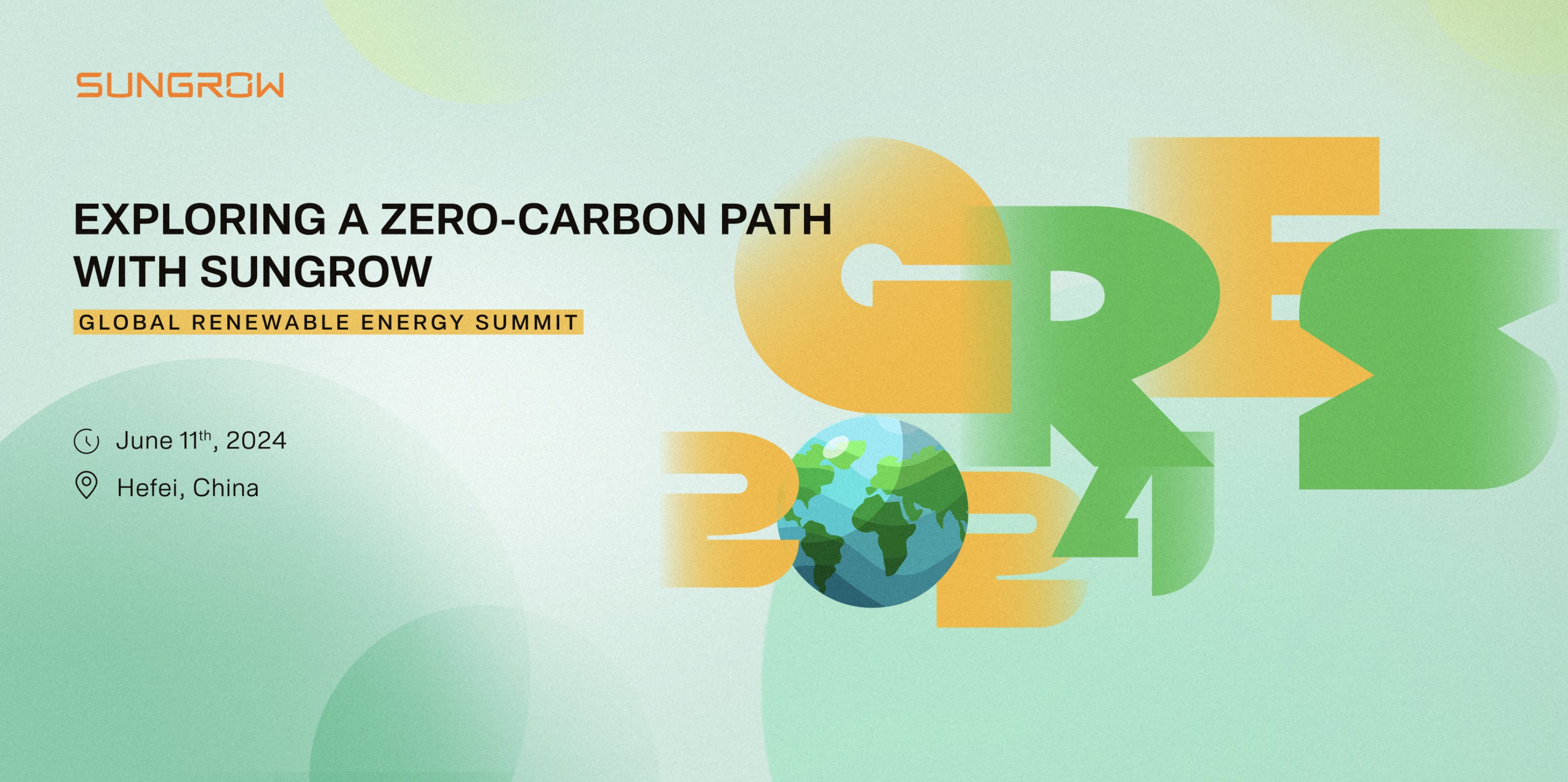 Coming Soon: Global Renewable Energy Summit 2024 Gathering
of World Partners | SUNGROW
