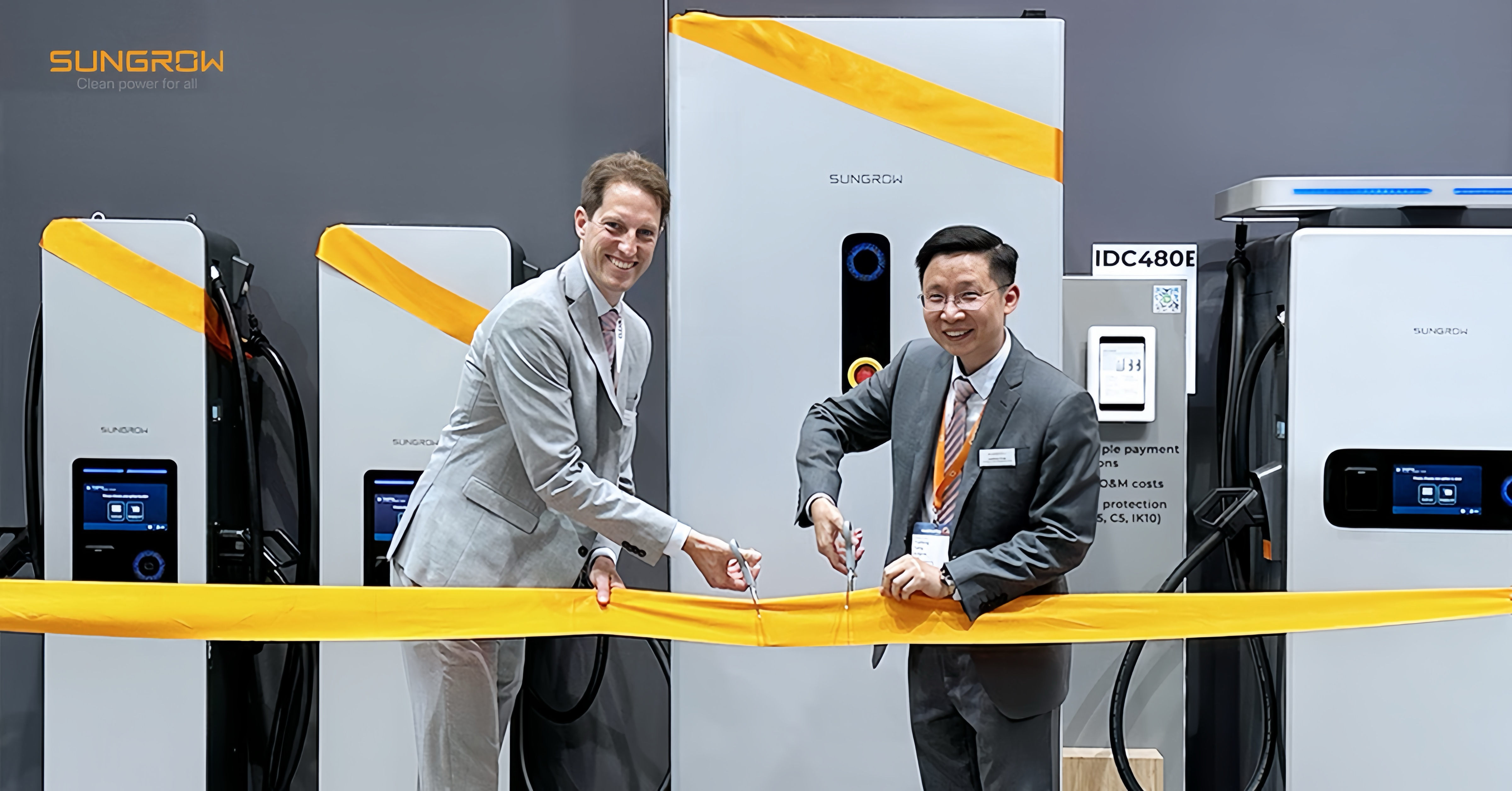 Sungrow Unveils IDC480E at Power2Drive Europe 2024: Redefining EV Charging Technology with High Protection Isolated Air Cooling | SUNGROW