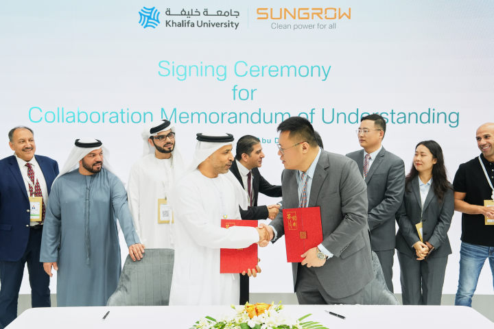 Sungrow and Khalifa University Unveil MoU: A New Path to Clean Energy Future in UAE