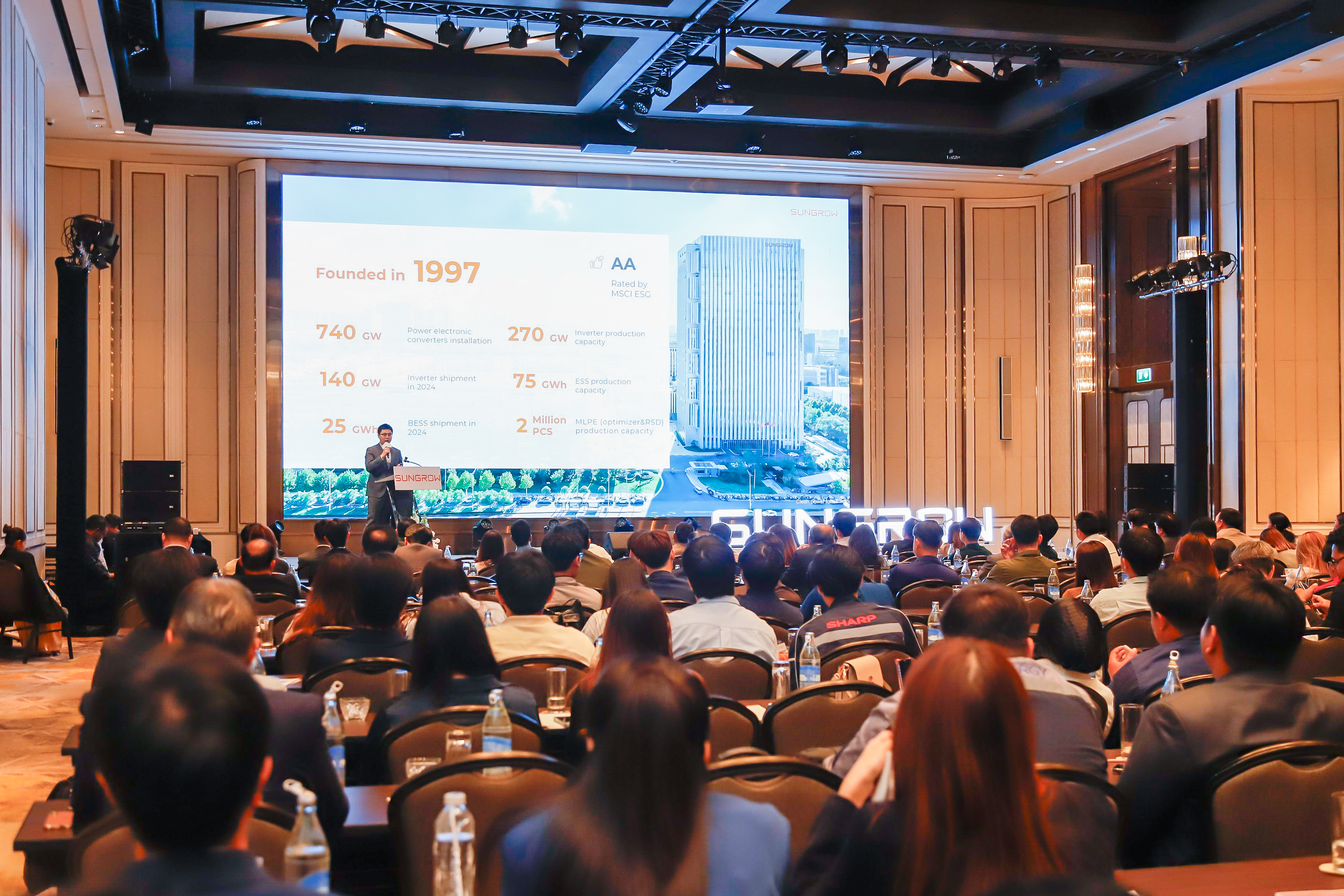 Sungrow Hosts "Tailored Solutions, Full Coverage" Distribution Summit in Thailand, Introducing Tailored Energy Solutions