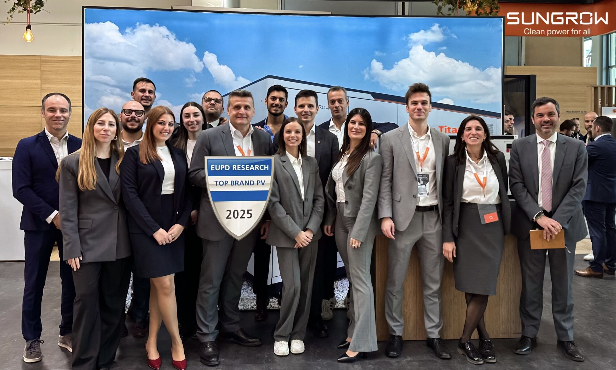 Top Brand PV 2025: Sungrow Italy Tops the PV Inverters’ Segment