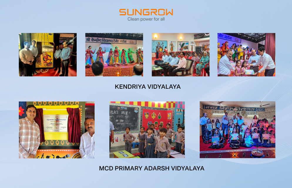 Assisting India's Educational Causes: Sungrow Empowers School Development and Students' Enrichment | SUNGROW