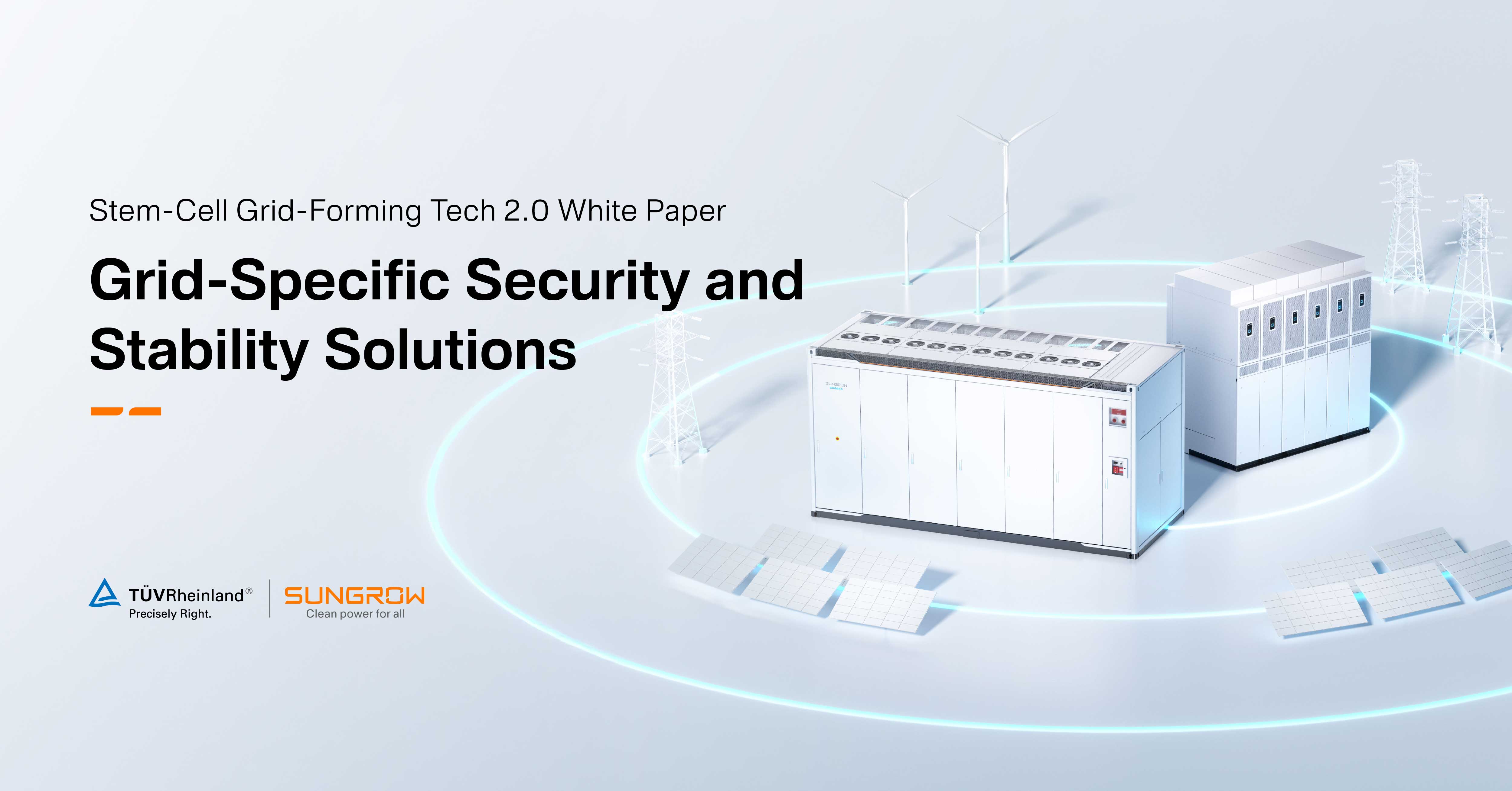 Sungrow Releases Its Stem-Cell Grid-Forming Tech 2.0 White Paper