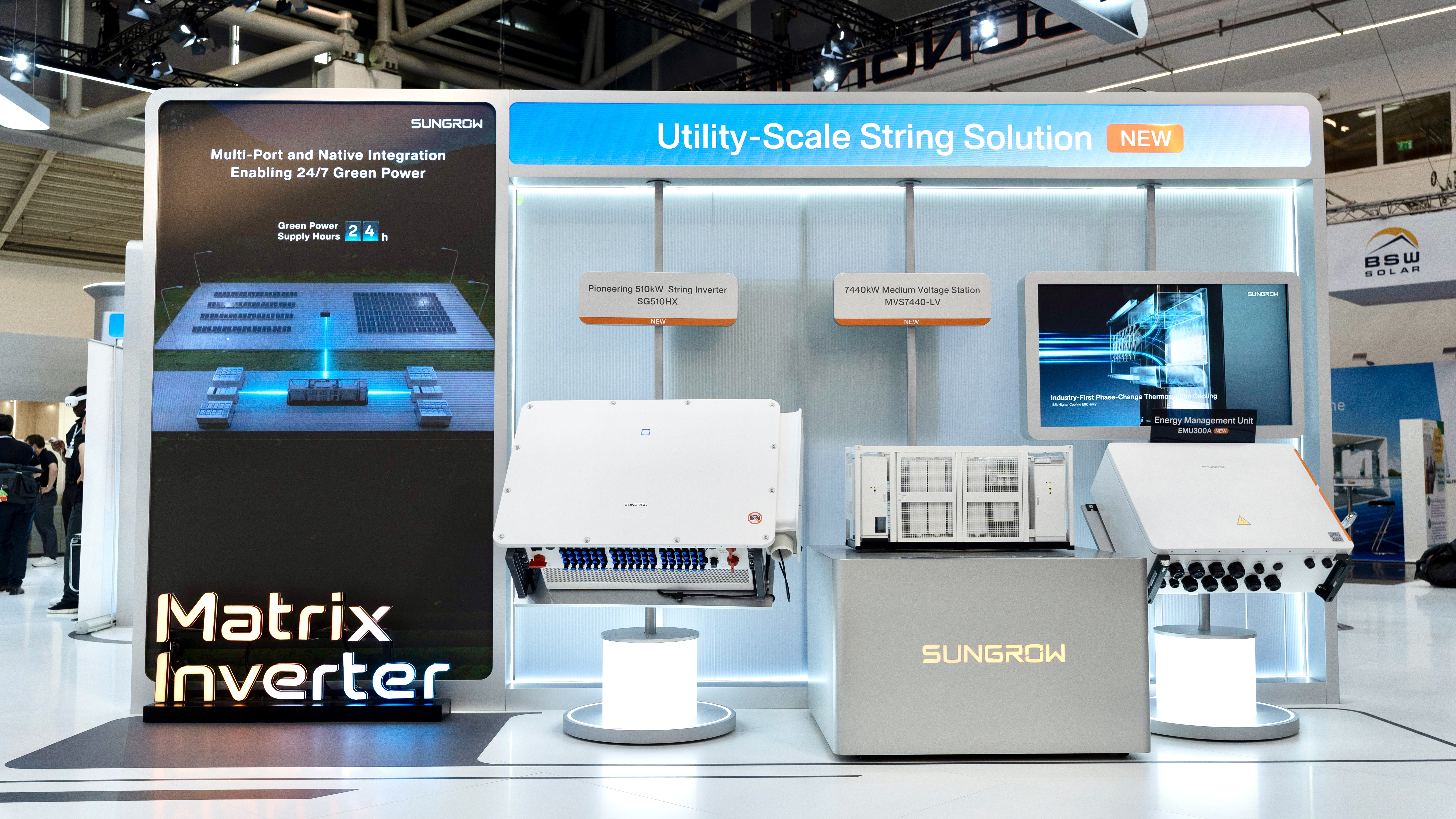 Sungrow Presents PowerMatrix™ at Intersolar Europe 2026, Enabling Native PV-Storage Integration