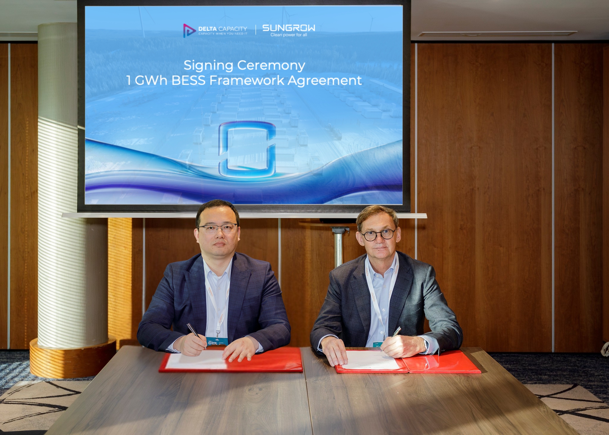 Sungrow and Delta Capacity Deepen Partnership with 1 GWh BESS Framework Agreement Signed at Energy Storage Summit