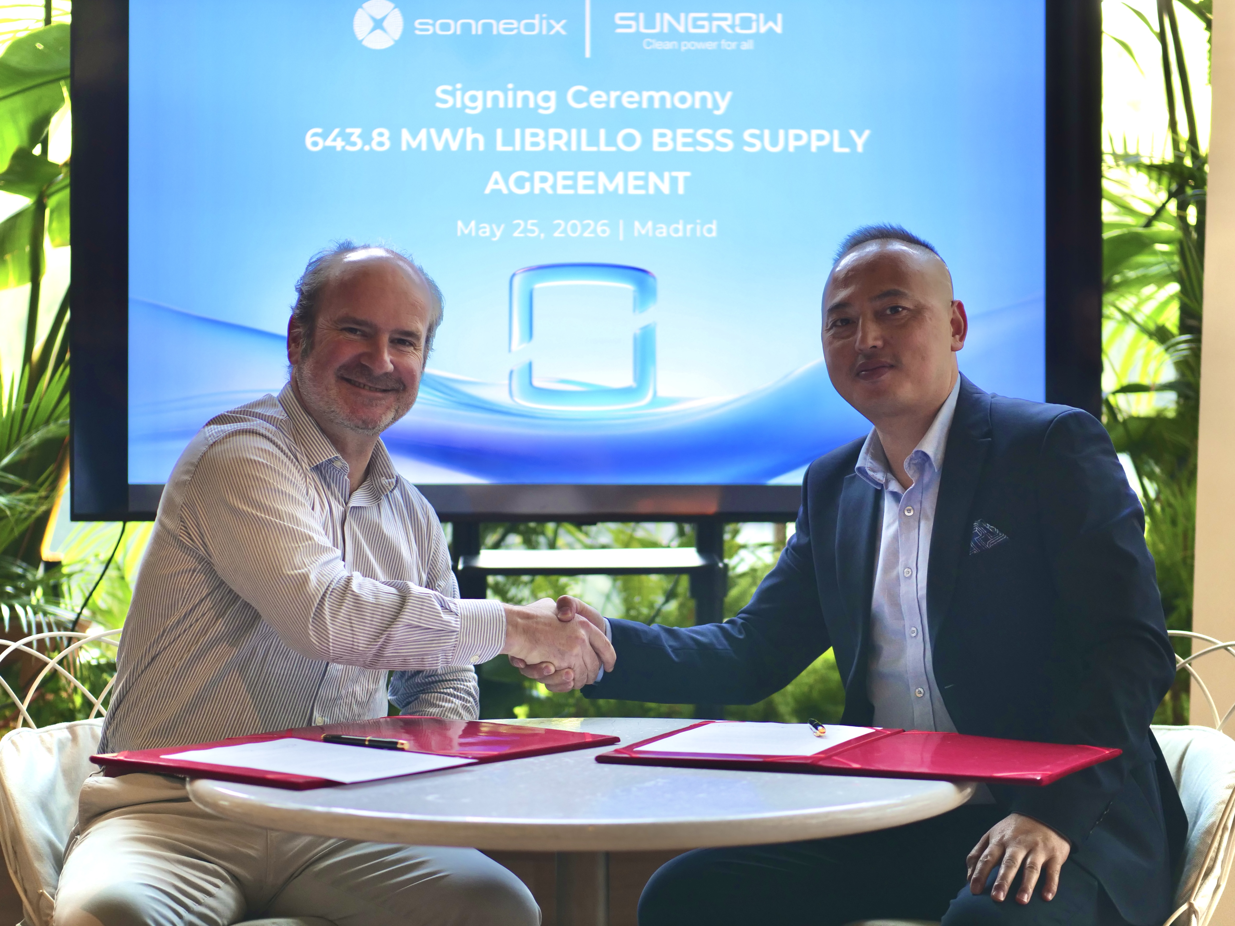 Sungrow y Sonnedix firman un acuerdo de suministro para el proyecto standalone Librillo BESS de 643,8 MWh en Chile