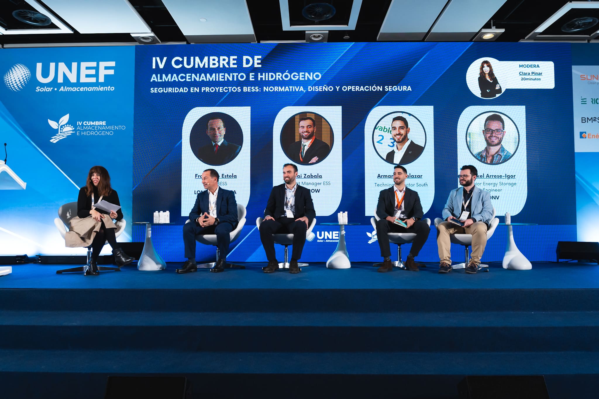 SUNGROW refuerza su liderazgo en soluciones de almacenamiento energético en la IV Cumbre de Almacenamiento e Hidrógeno de UNEF