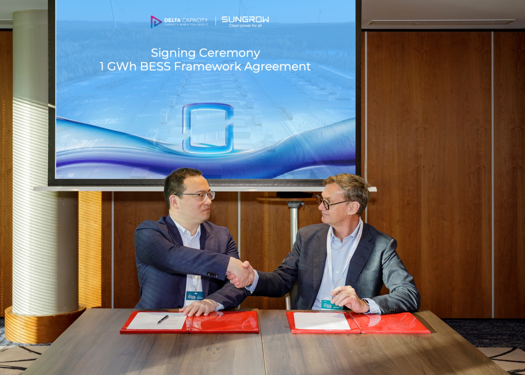 Sungrow and Delta Capacity Deepen Partnership with 1 GWh BESS Framework Agreement Signed at Energy Storage Summit