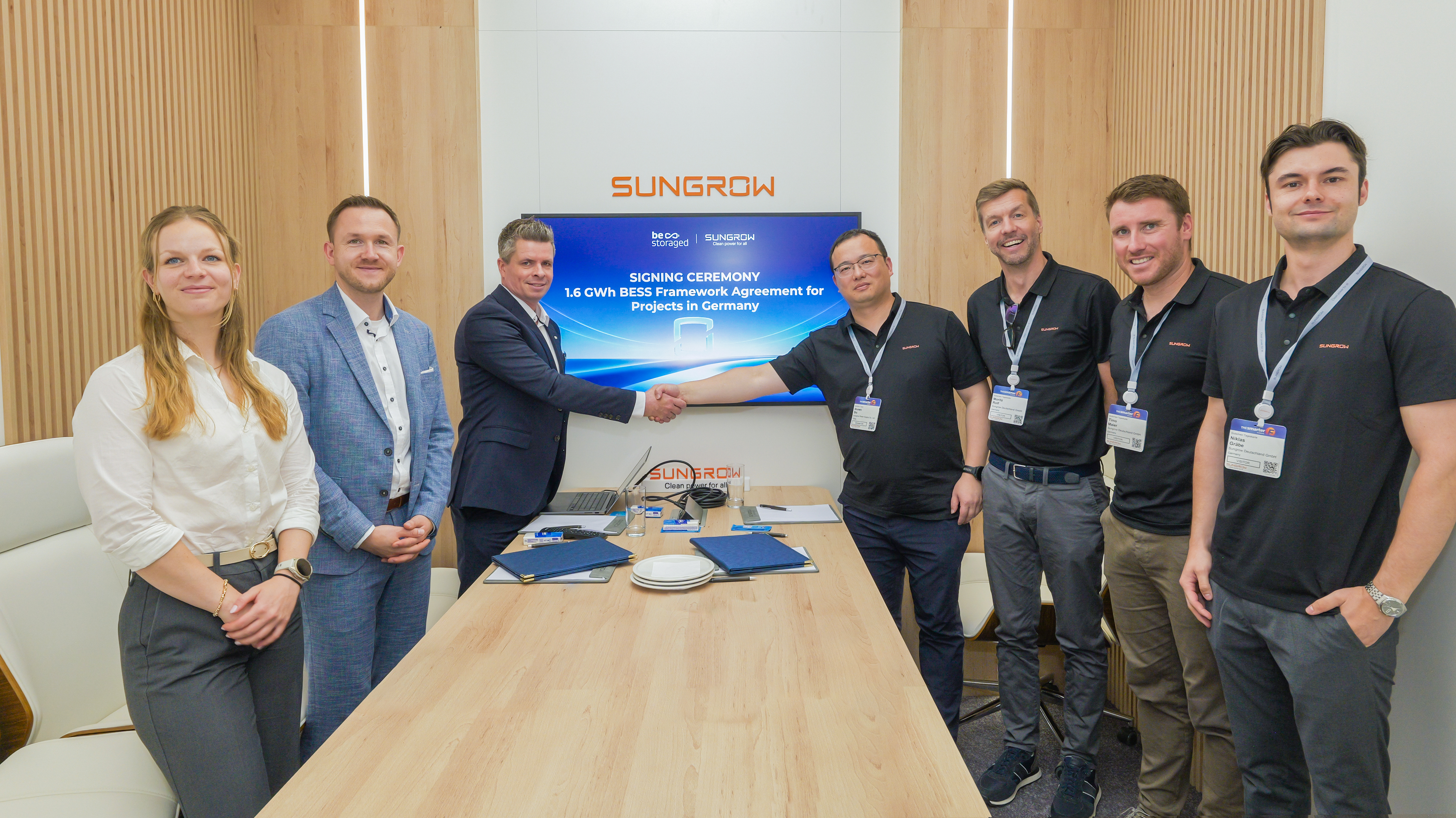 Sungrow and be.storaged strengthen partnership for gigawatt-hour-scale battery storage projects