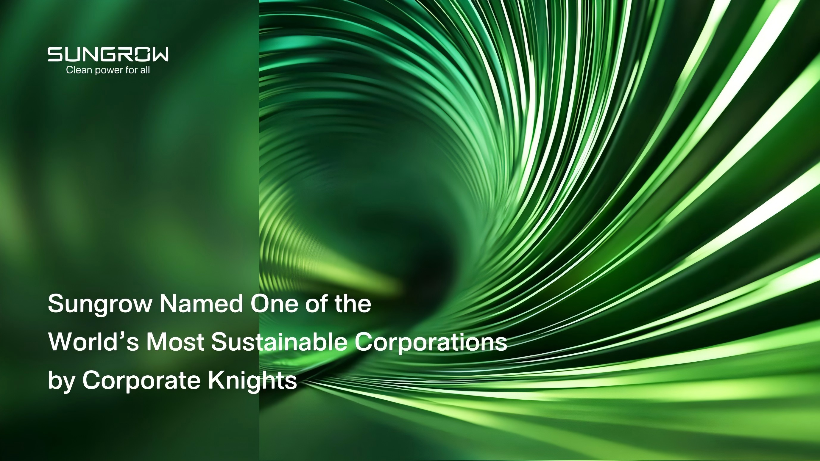 Sungrow Ranks 12th Globally and Tops Electrical Equipment Sector in Corporate Knights’ 2026 Global 100