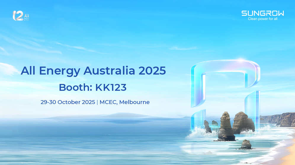 Countdown Begins! Sungrow Unveils New Innovation at All Energy Australia 2025