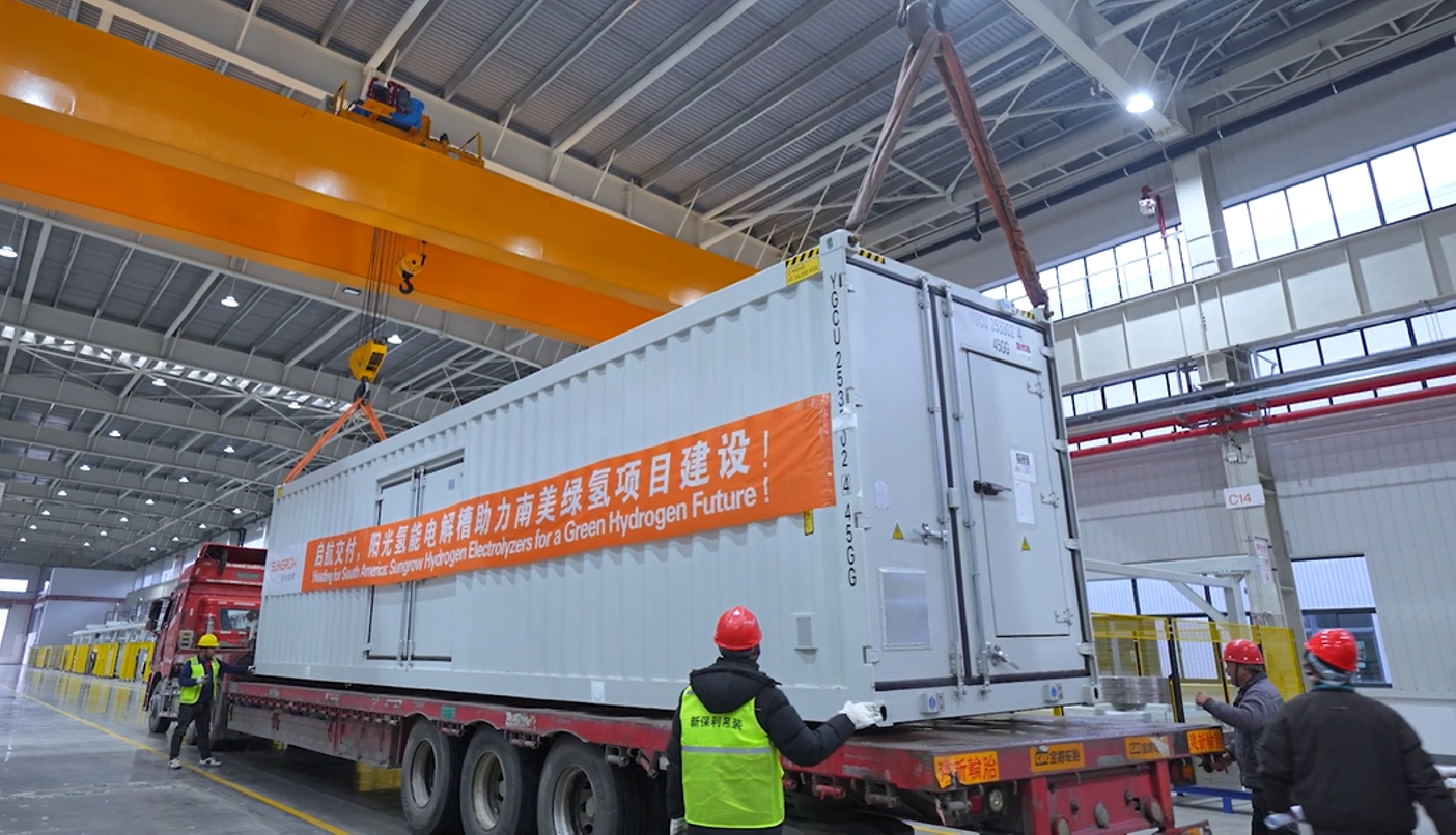 Sungrow Hydrogen Powers Global Green Transition with New Project Shipments Across Three Continents