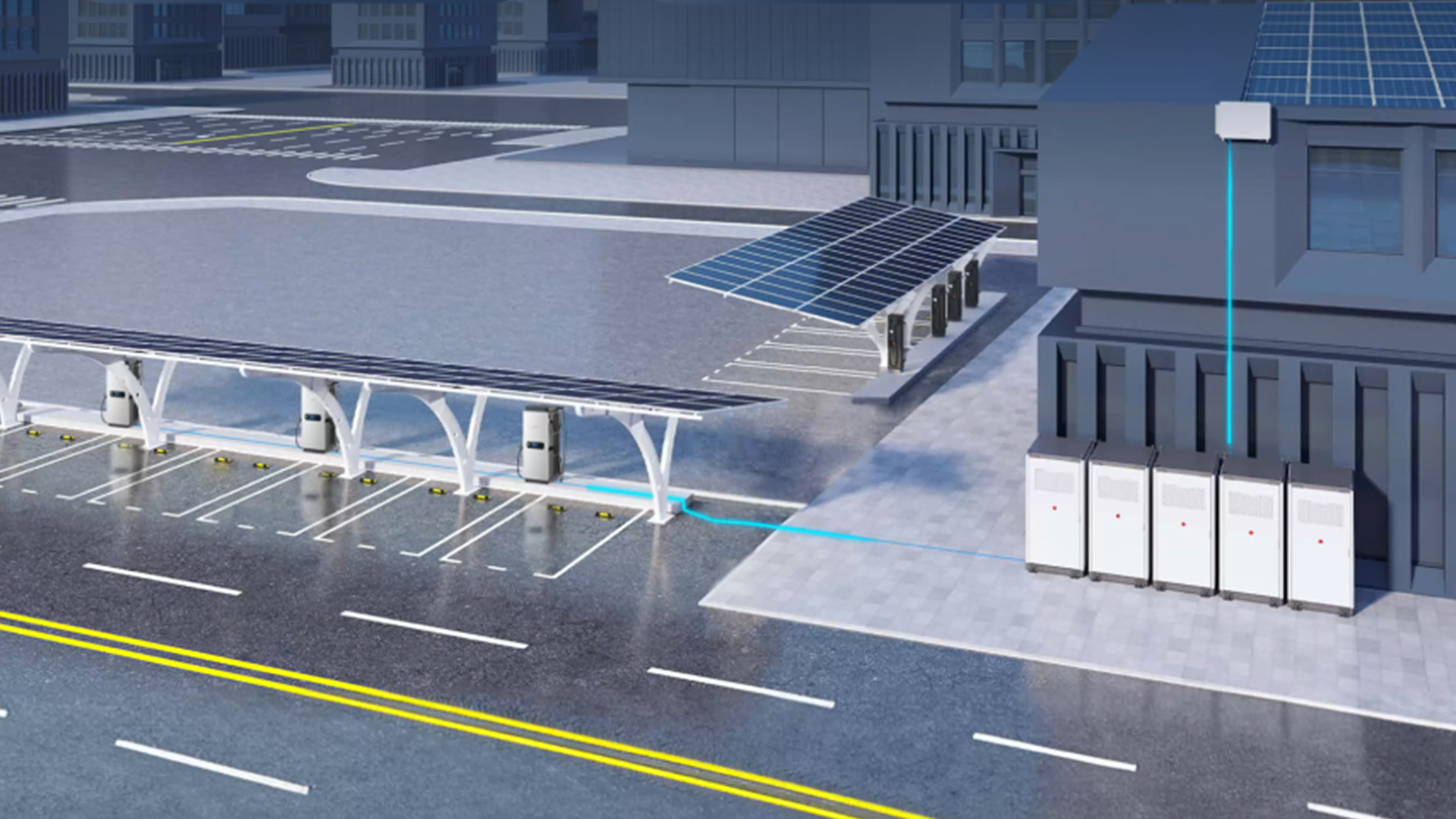CI-PV + ESS + EV Charging Solution