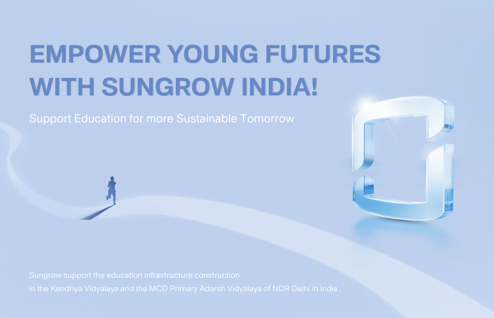 Assisting India's Educational Causes: Sungrow Empowers School Development and Students' Enrichment | SUNGROW
