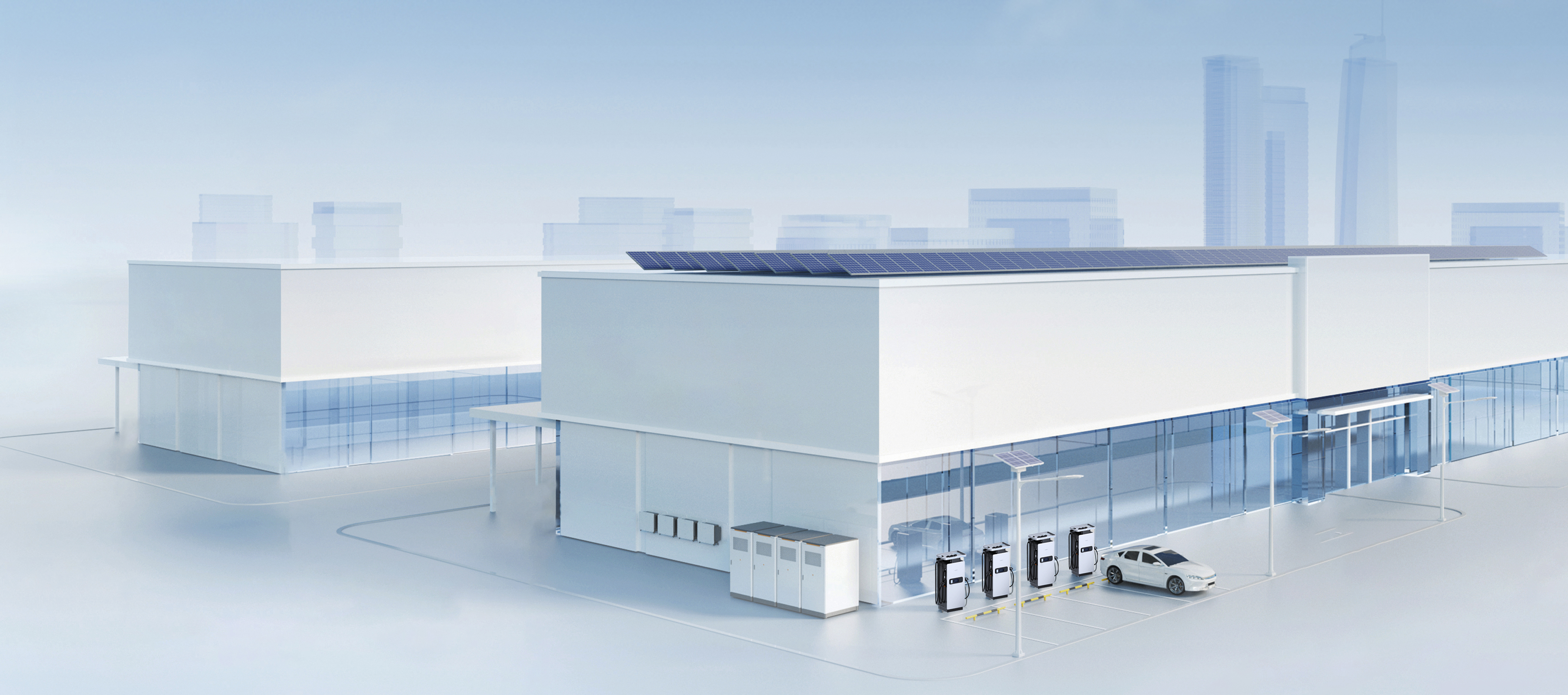 C&I PV+ESS+EV Charging Solution（工商业光储充）