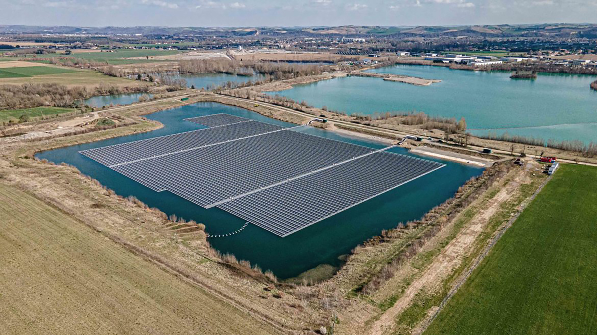 5MW Floating Solar Plant in France  Passes Rigorous INNOSEA Review