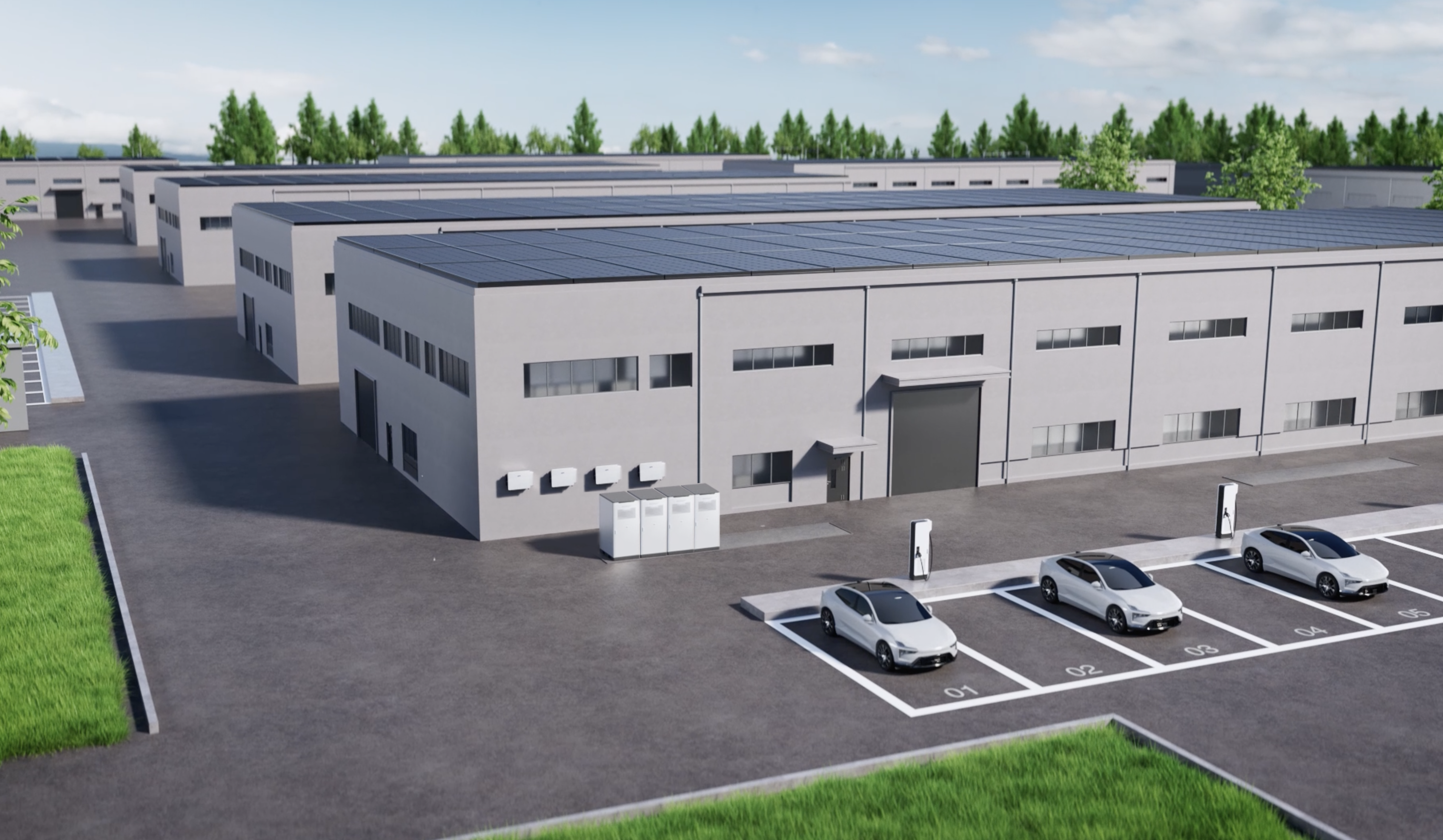 C&I PV+ESS+EV Charging Solution（工商业光储充）