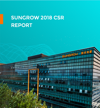 SUNGROW 2018 CSR REPORT