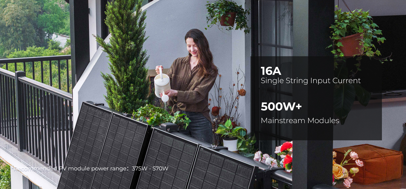 PDP Microinverters Balcony
