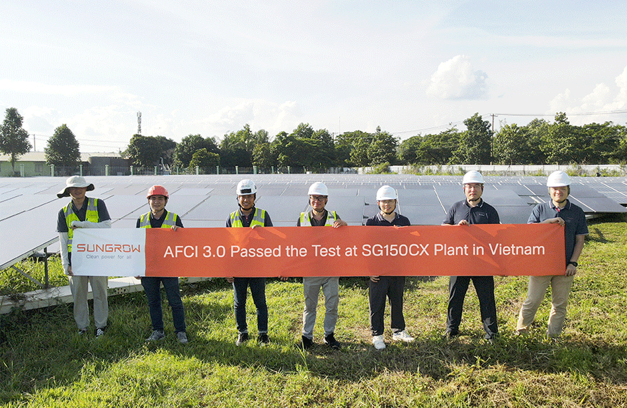 Tested and Proven: Sungrow's AFCI 3.0 Ensures Safety in Large-Scale C&I Power Plants