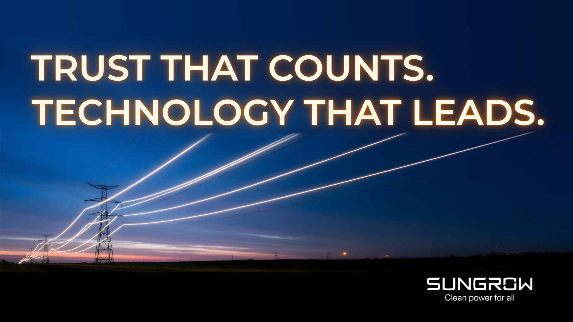 Trust That Counts. Technology That Leads.