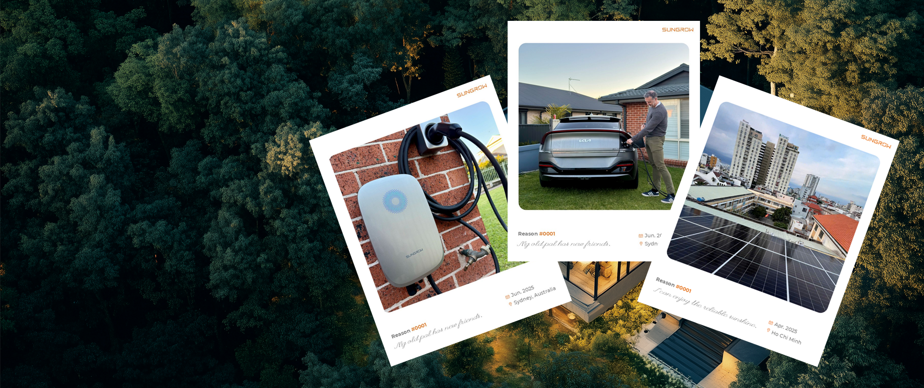 1,000 Reasons to Choose Sungrow.
#1KReasons: Real User Stories.