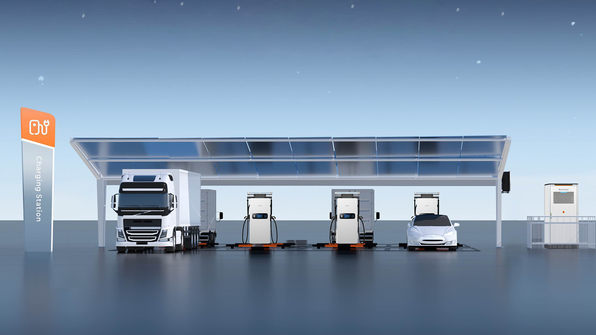 CI-PV + ESS + EV Charging Solution