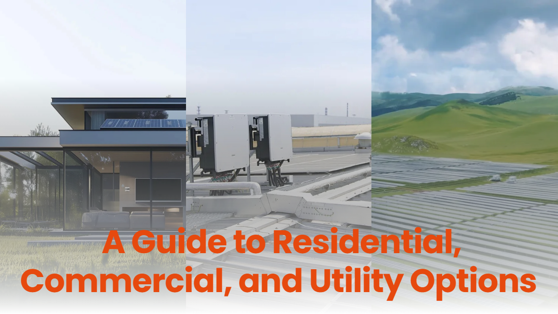 How to Pick the Right PV Inverter? A Guide to Residential, Commercial, and Utility Options
