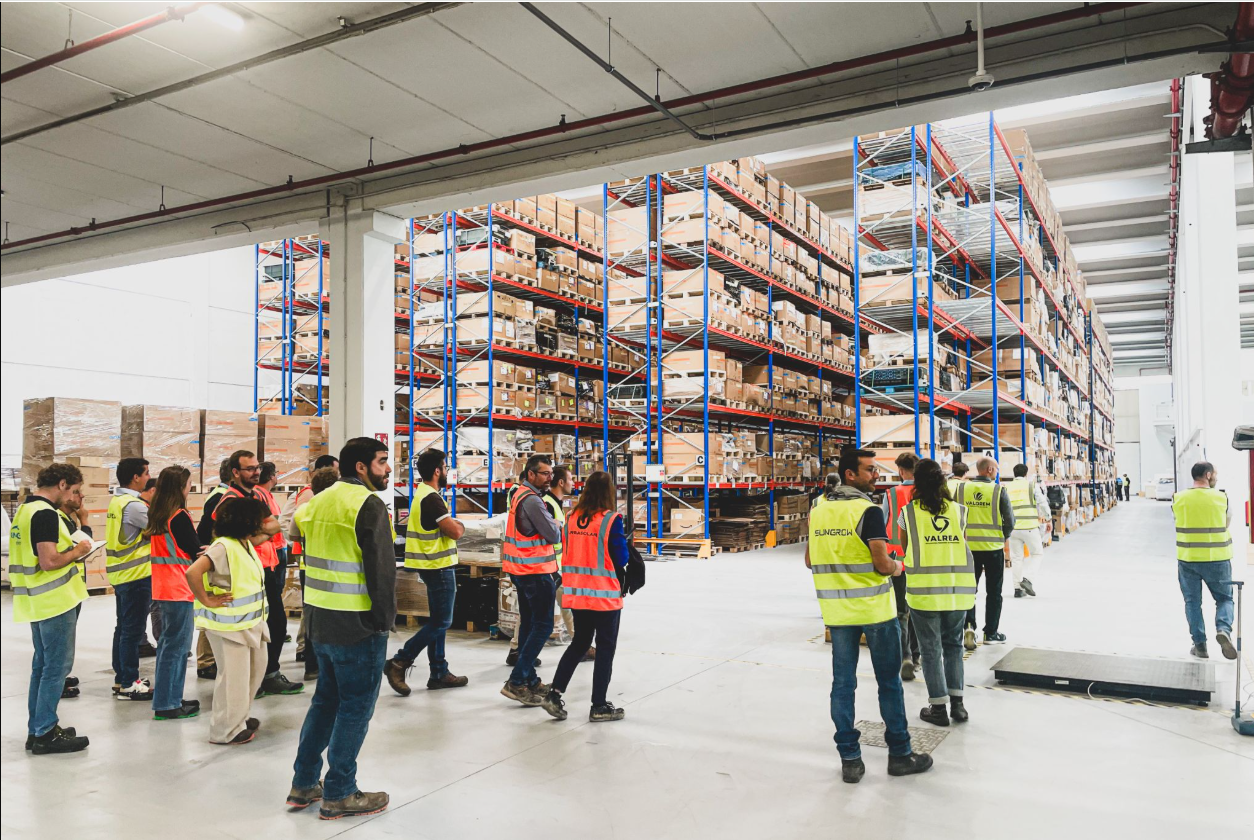 Visit to the Sungrow Service Center in Pamplona