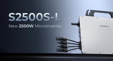 Sungrow Launches Next-Generation Microinverter S2500S-L for the Brazilian Market 