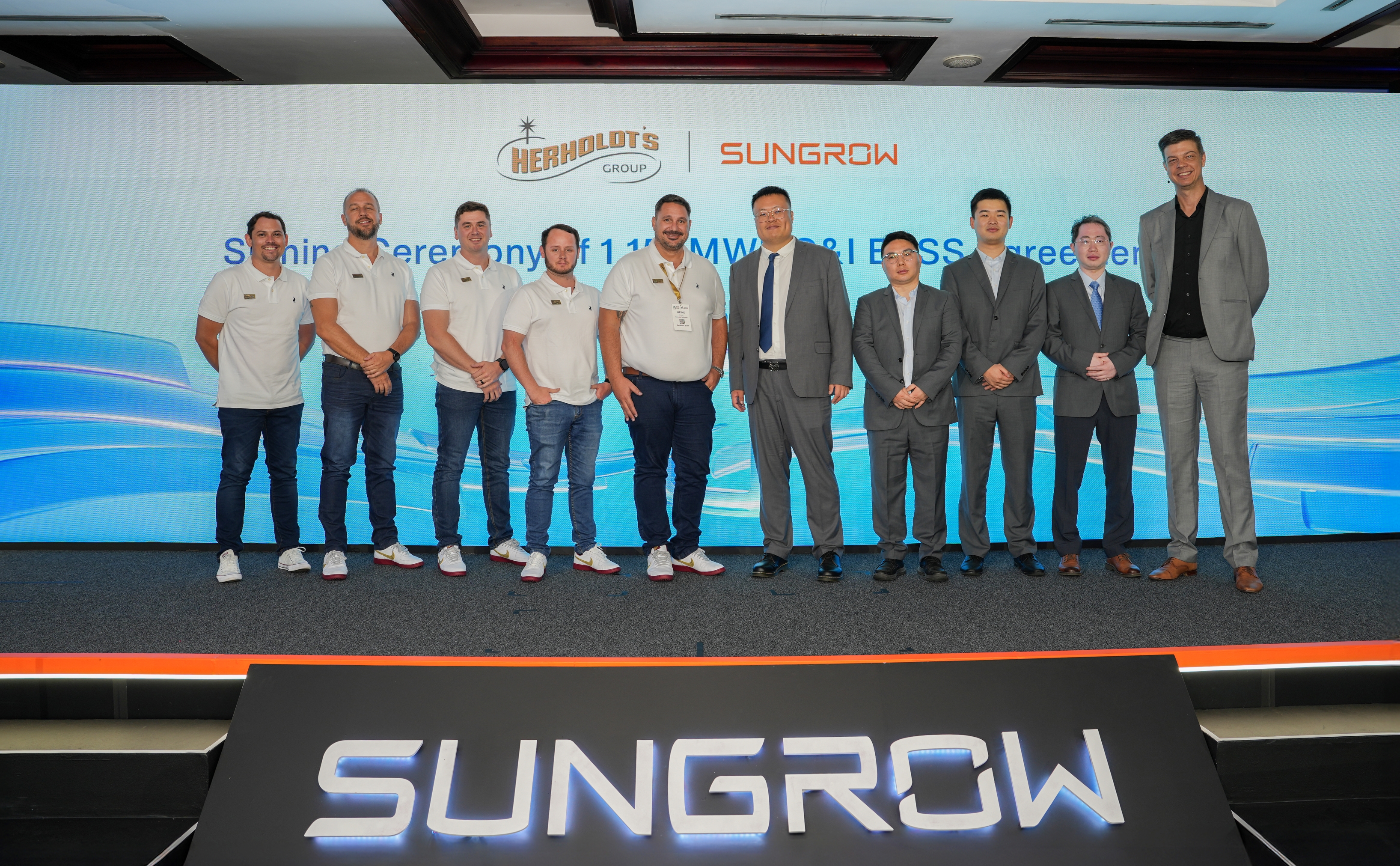 Sungrow Announces 1,155 MWh C&I BESS Partnership in South Africa